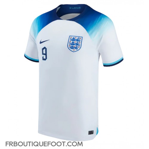 Maillot de foot Angleterre Harry Kane #9 Domicile vêtements Monde 2022 Manches Courtes